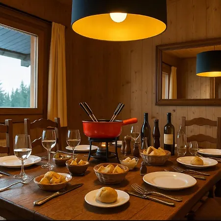 Alpesi faház Experience Mont Blanc With Your Family *